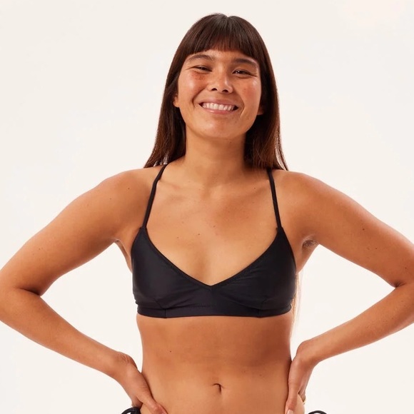 BNWT Black Venice strappy bikini top - Picture 1 of 4